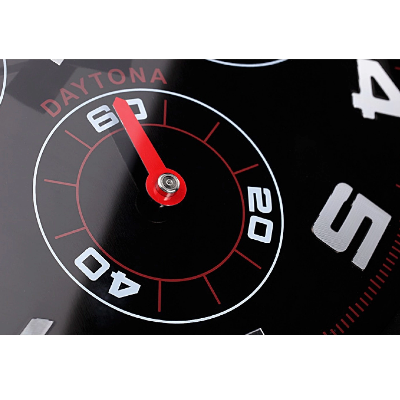 Aaa replica watch Cosmograph 621908 Clock Black-Red Rolex Daytona Wall 0626